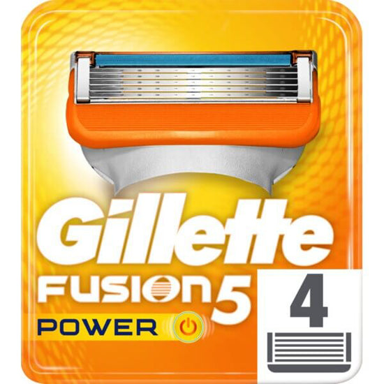 Gillette Fusion 5 Power Recarga 4un